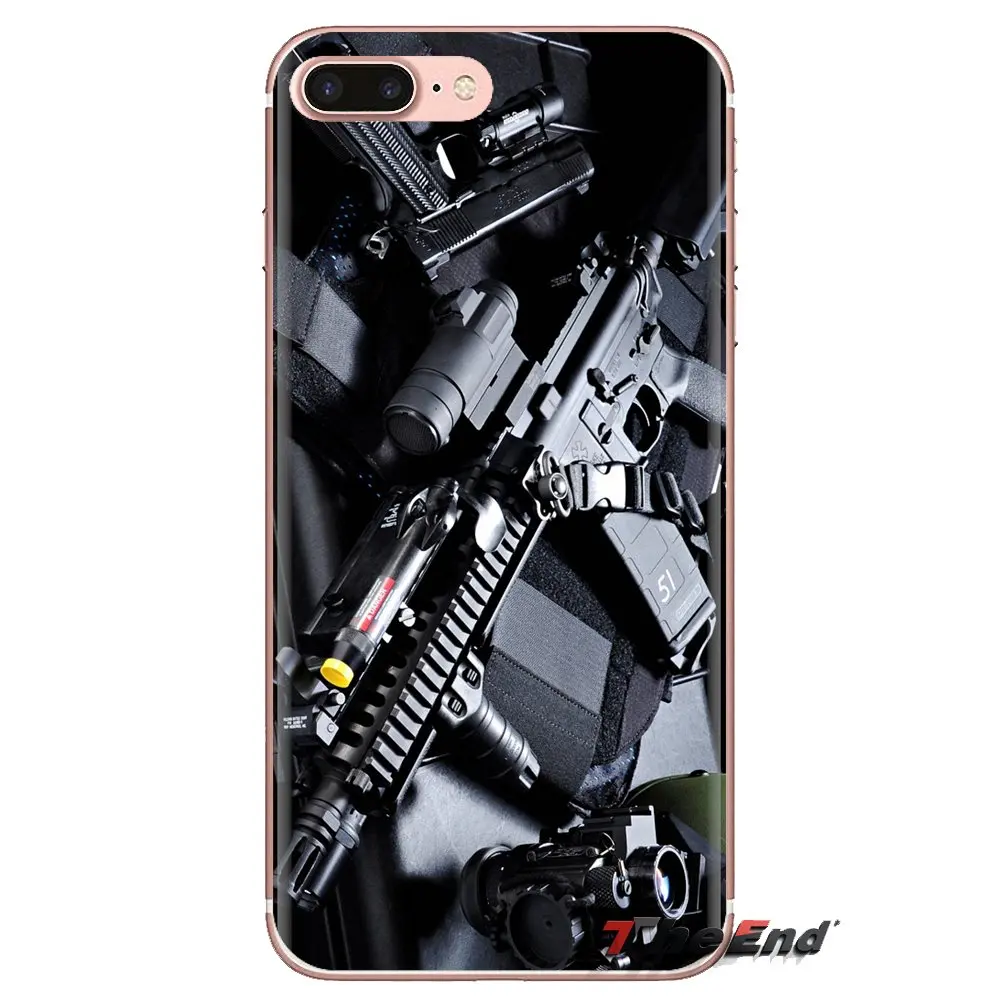 Для Xiao mi 6 A1 Max x 2 5X 6X Red Note 5 5A 4X 4A A4 4 3 Plus Pro Винтовки Оружие пуля силиконовый кожаный