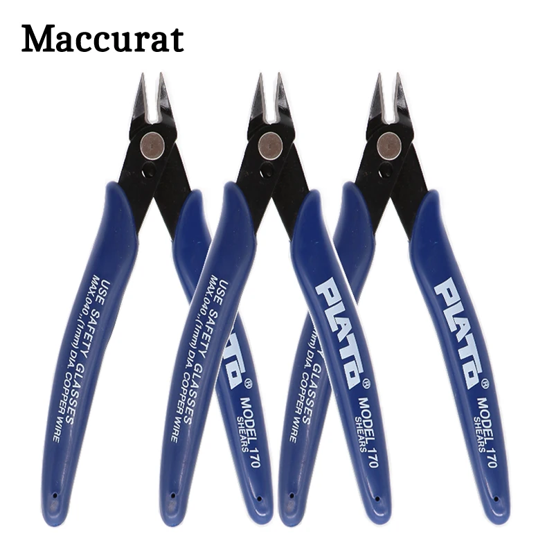 10 шт. диагональные плоскогубцы электрический провод кабель резаки для боковая