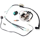 Жгут проводов Quad Wire подходит для мотоцикла, полный Электрический провод, жгут проводов для 50-125ccs, ударопрочный старт, штырь для грязевого питбайка, Harnes