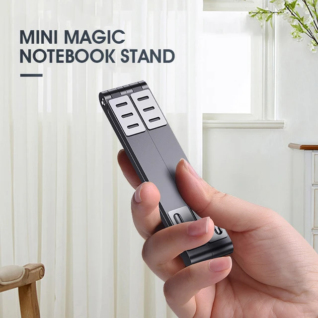 Mini Laptop Holder Adjustable Portable Phone Stand Support 3in1 Notebook Stand Holder For Macbook iPhone 4