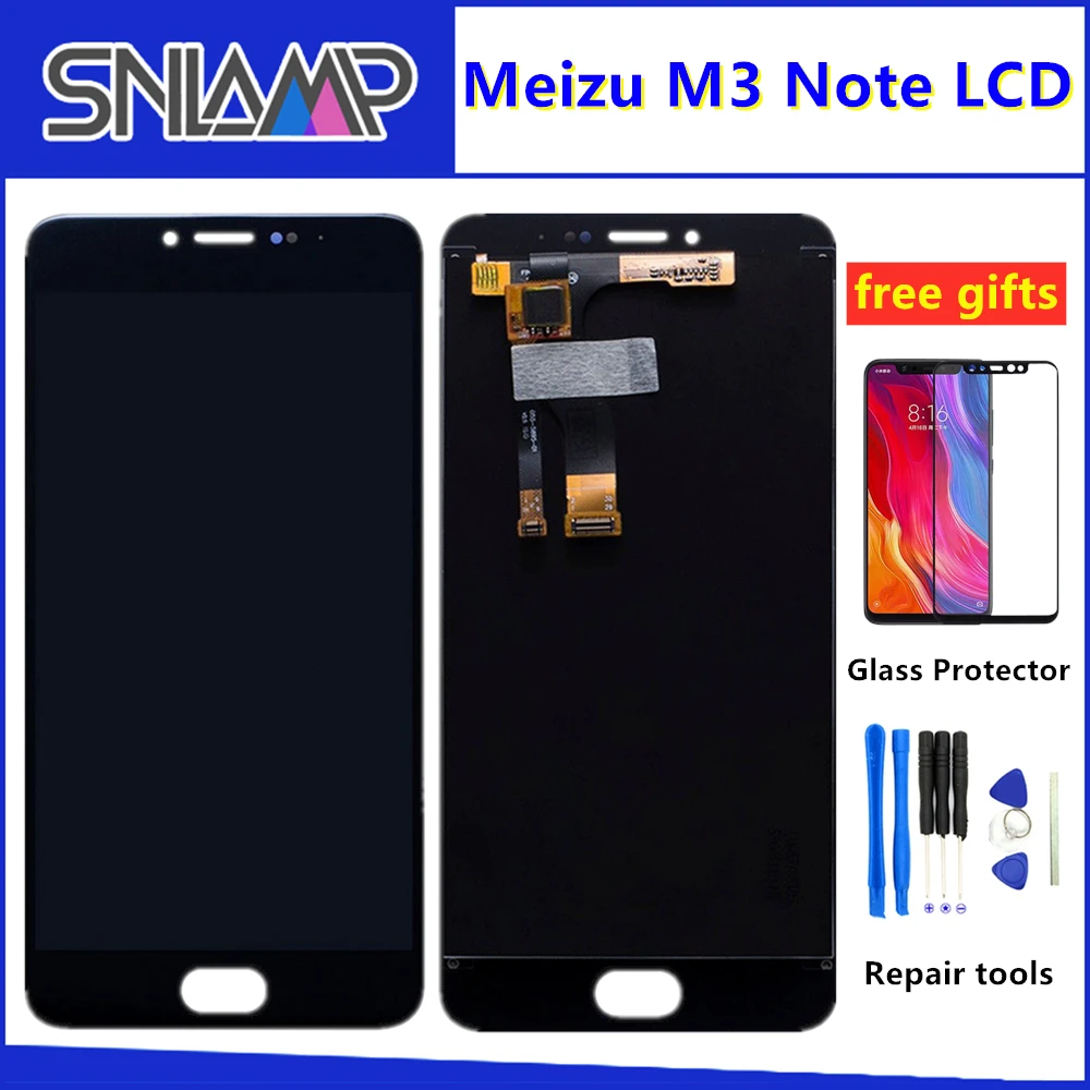 5 &quotОригинальный ЖК дисплей + рамка для Meizu M3 Note L681H M681H с сенсорным экраном
