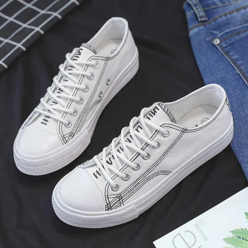 Женские парусиновые туфли в стиле ретро классические кроссовки теннисная обувь
