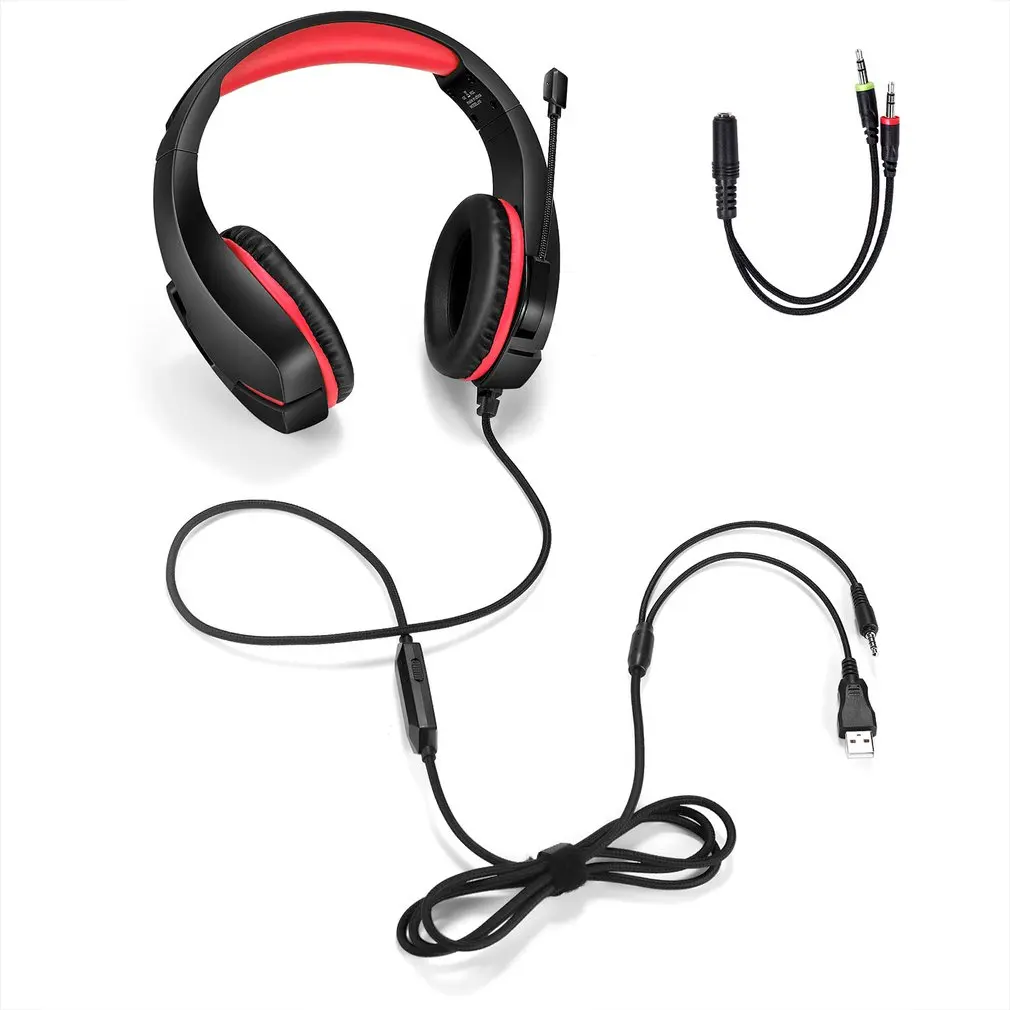

J10 Gaming Headsets Stereo High Definition Over-Head Gaming Headphone Noise Canceling Gaming Headphone