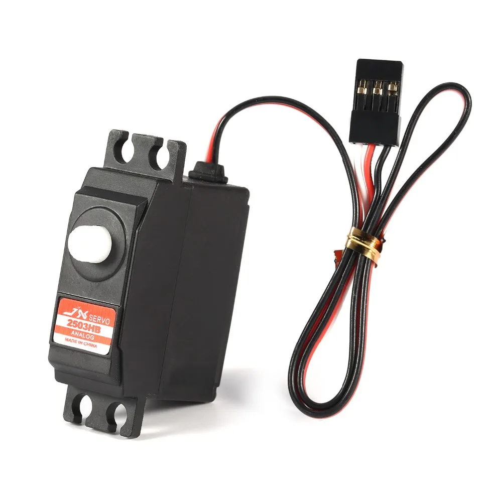 JX PS-2503HB 4,8 V-6 V с высоким уровнем Напряжение 0.10sec/60 3,35 кг Цифровой Пластик Шестерни аналоговый Мини серво металлический корпус для 1/12 RC автомобиль