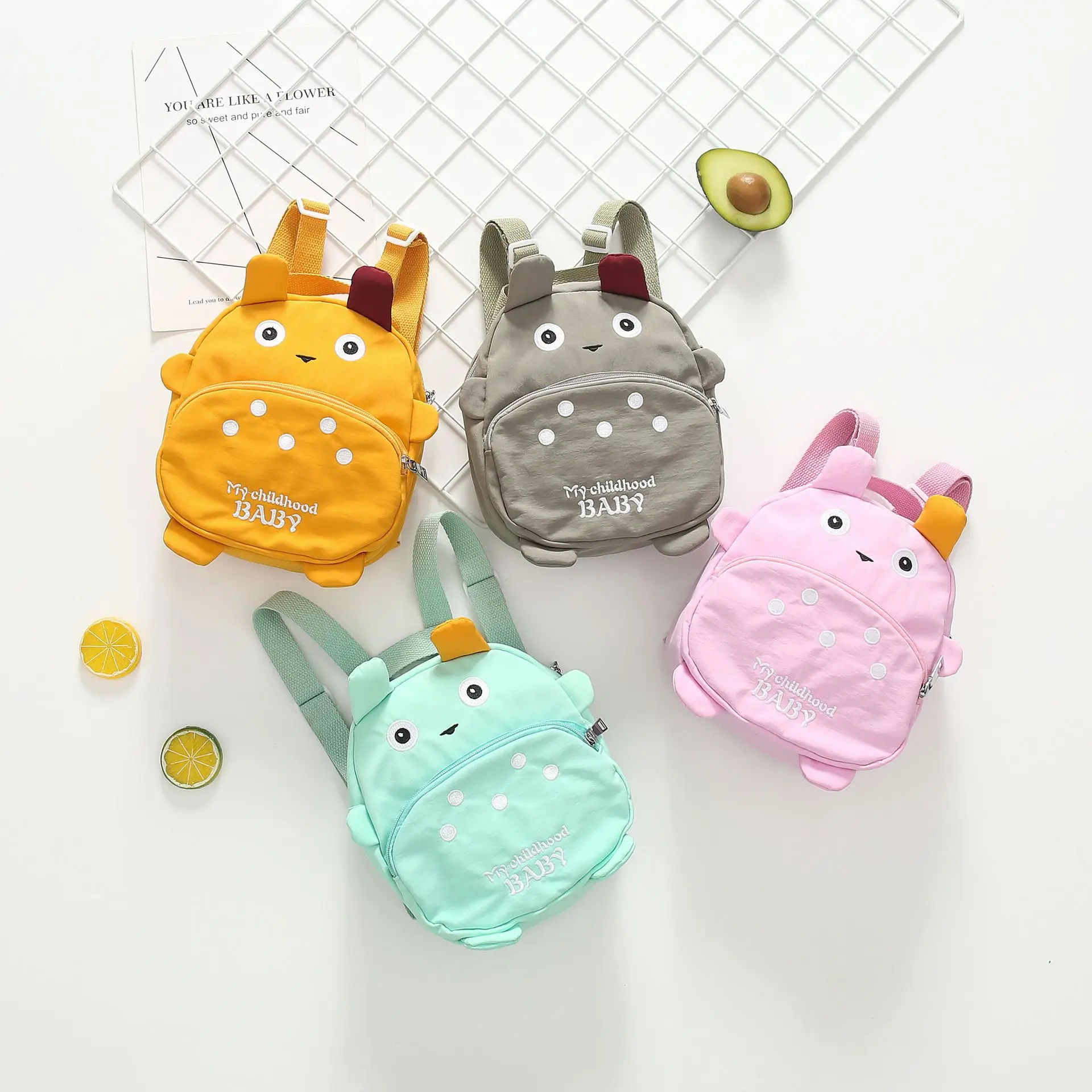 Детские сумки тотора с мультипликационным рисунком милые рюкзаки для девочек и