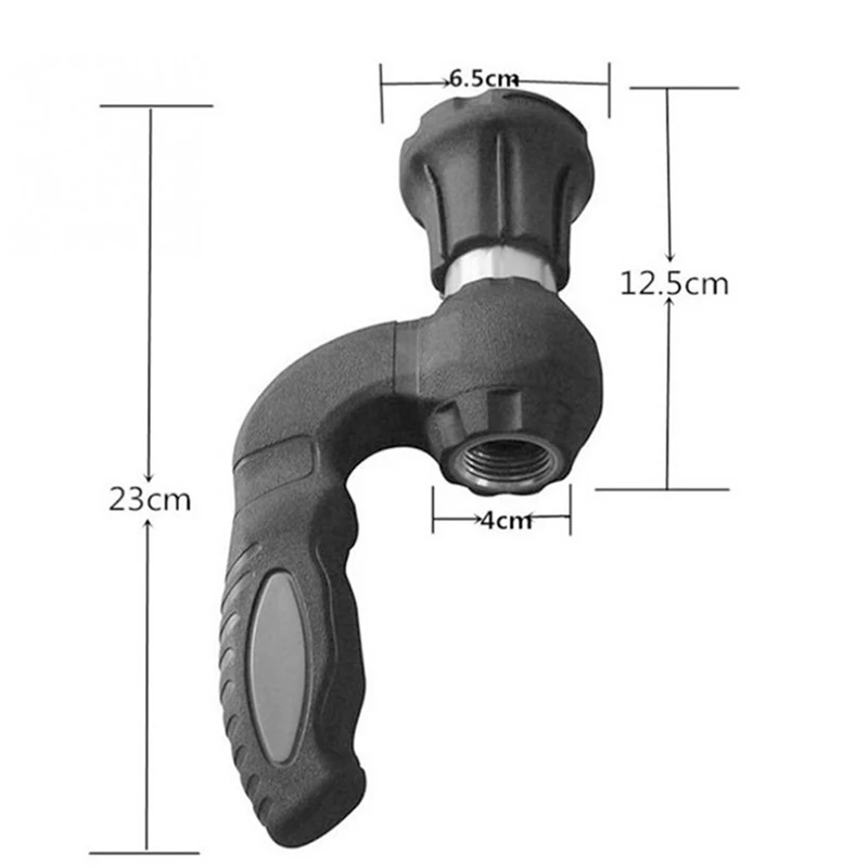 

Garden Hose Nozzle Heavy Duty Hose Sprayer High Pressure Lawn Sprayer for Car Wash Cleaning Watering Easy to Hold GHS99