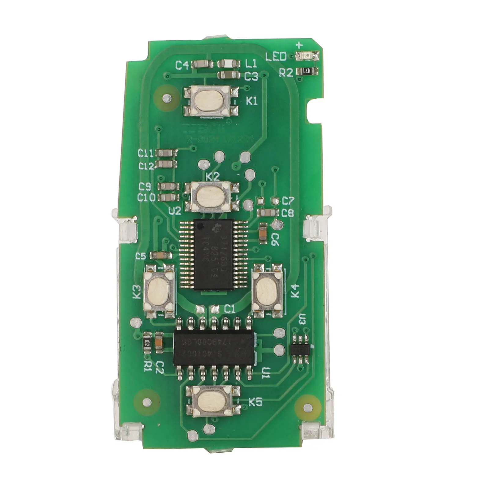 Kutery 5 кнопок Fod 315 МГц 71 чип ASK умный дистанционный ключ для Toyota Previa Alphard Board No: 0780 /