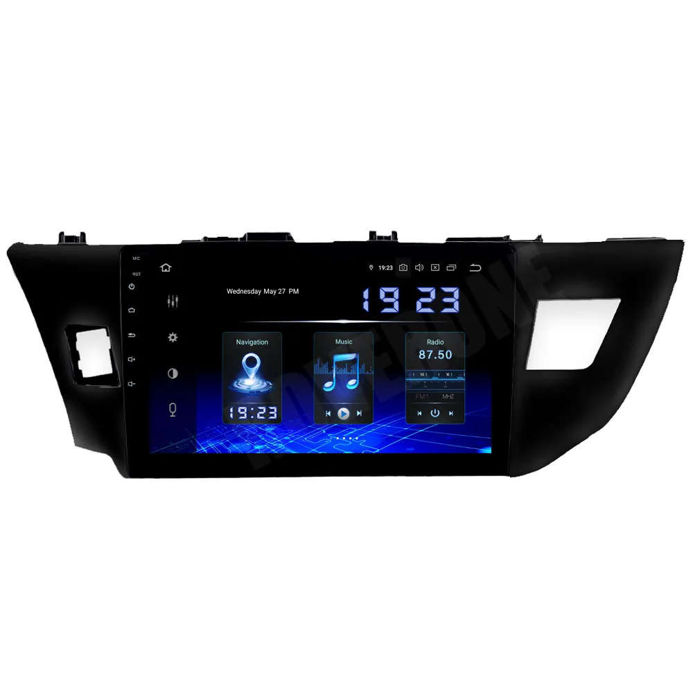 RoverOne Восьмиядерный Android 10 для Toyota Corolla 2013 2014 2015 2016 Авто Радио Стерео GPS навигация|pure