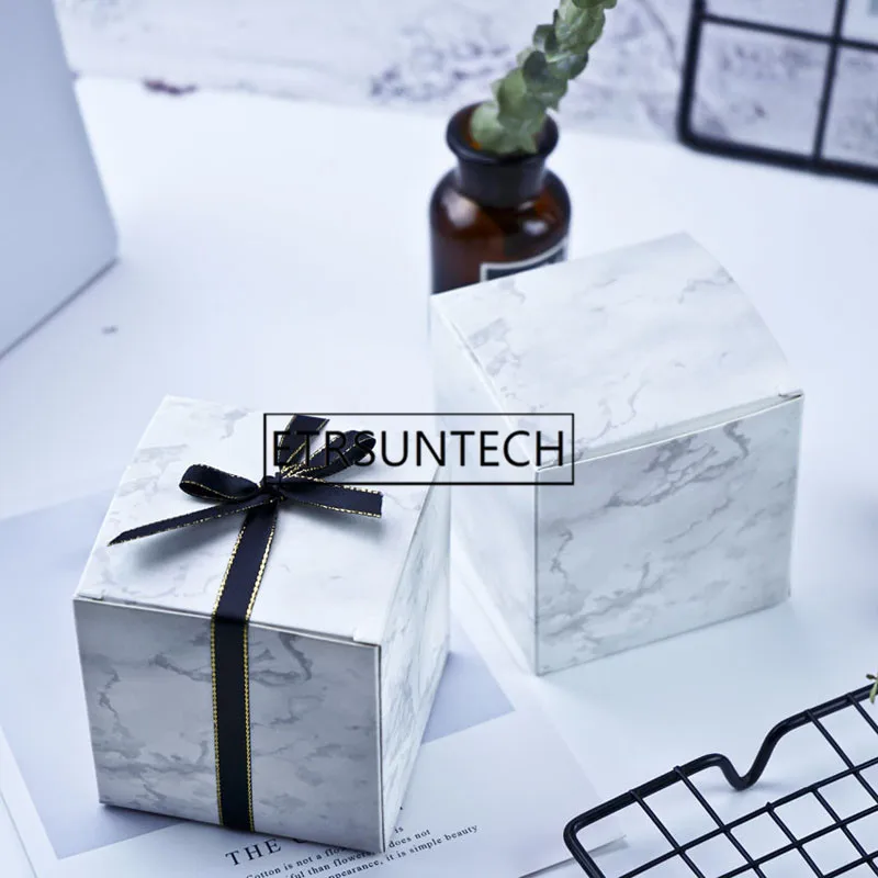 300 шт. подарочные коробки для конфет 8x8x8 см