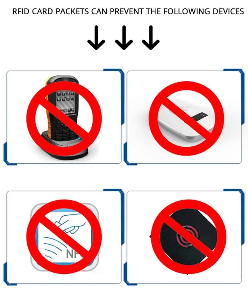 5 шт./лот, Открытый Анти RFID кредитный держатель для карт, чехол для банковских карт, кошелек, блокировка, считыватель, замок, Противоугонная защита информации, сумка