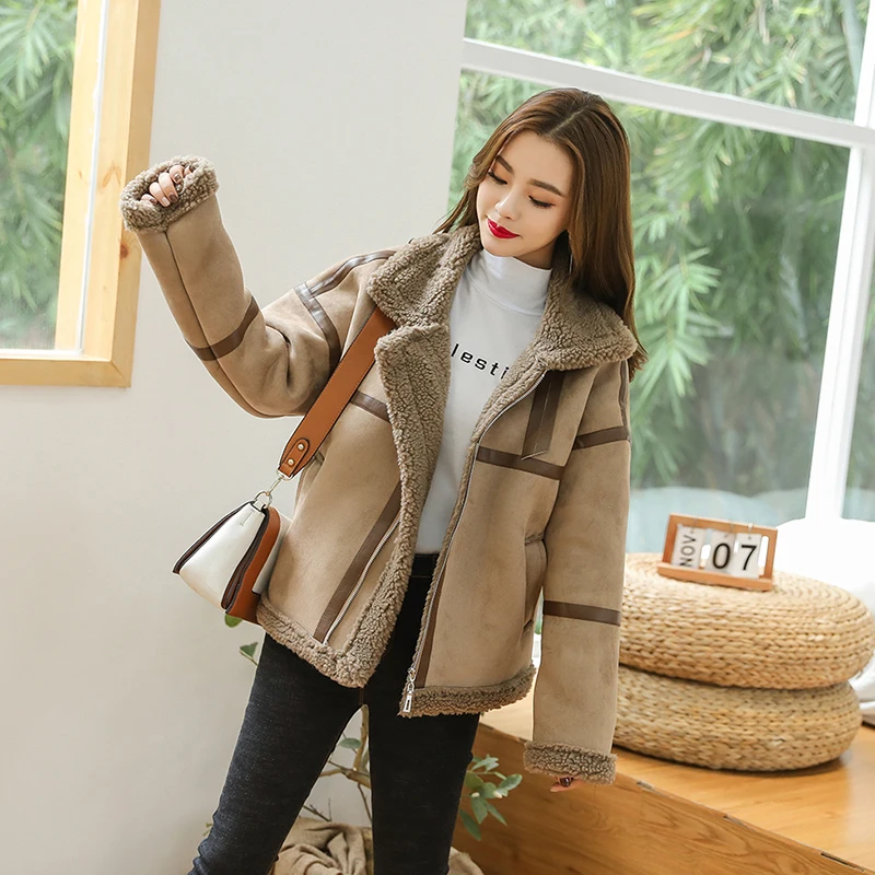 Fv3511 2019 новая осенне-зимняя женская модная повседневная теплая куртка женские