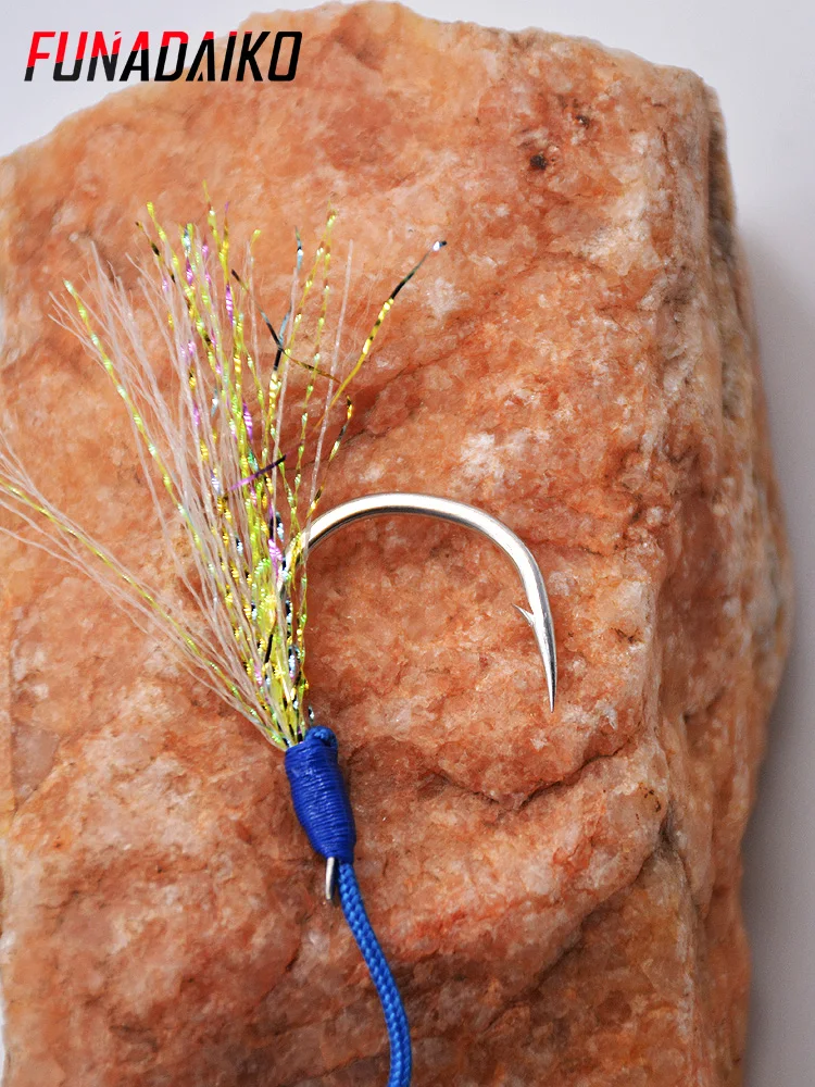 Рыболовные крючки FUNADAIKO вспомогательный крючок двойные для мормышек двойной