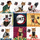 Костюм кигуруми Demon Slayer для косплея кошек, костюм для аниматора, платье-паука, фантазия, Маскировка для питомца