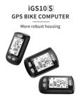 I GPS-порт IGS10S Mtb велосипедный компьютер GPS Водонепроницаемый IPX6 ANT + беспроводной Велосипедный Спидометр велосипедный цифровой секундомер аксессуары