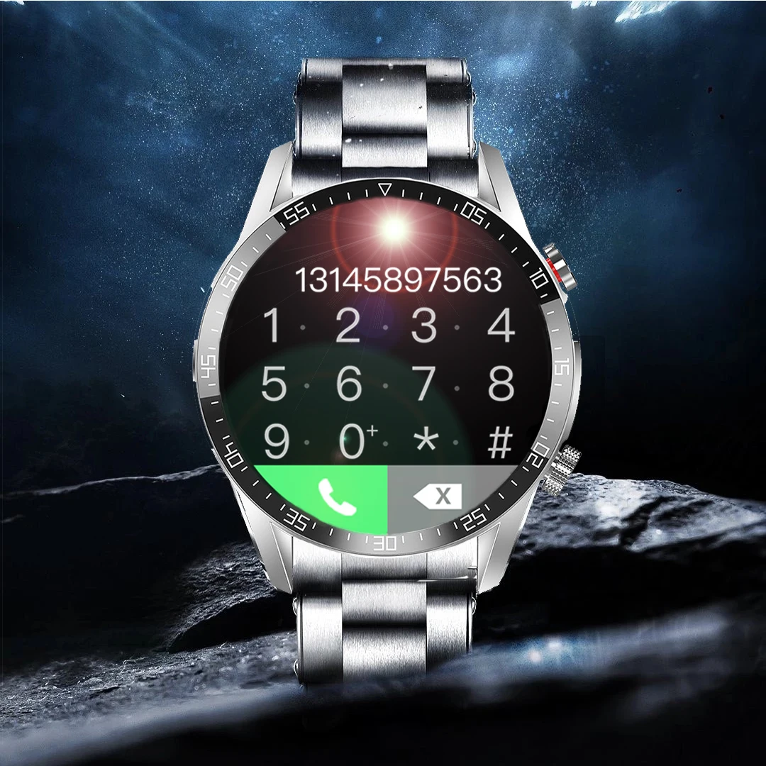 

2021 New Bluetooth Call Men Smart Watch 390*390 HD Custom Dial Local Music 290mAh Battery IP68 Waterproof Sport Smartwatch Women