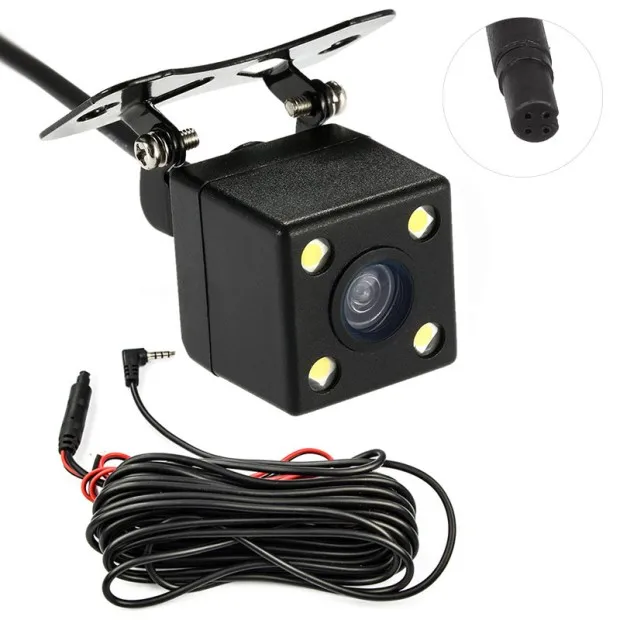 Автомобильная камера заднего вида 6 м 2 5 мм 4pin jack кабель DVR видеокамера черная