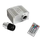 10 Вт мерцающий двигатель RGBW светодиодный волоконно-оптический драйвер Источник светильник алюминиевый генератор звездная звезда потолок спальня сауна Декор DIY лампа