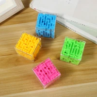 6cm 3d maze block puzzle magic cube professional speed labyrinth ball learning educational toy brain funny games child toy gifts
