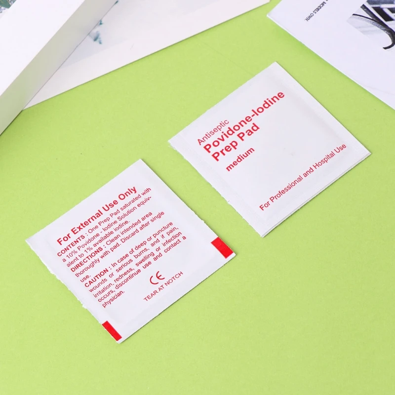 50 шт 5x5 см перевязочные салфетки йод антимикробные инфекции предотвращающие