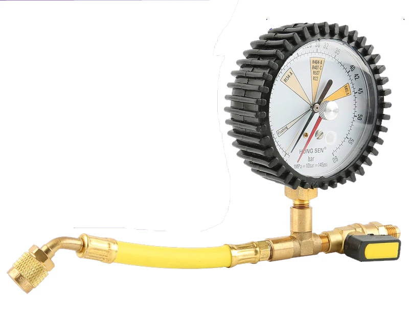 

Nitrogen Pressure Check Meter Gauge Set Automotive Home Air Conditioning Refrigeration Test Leak Tester