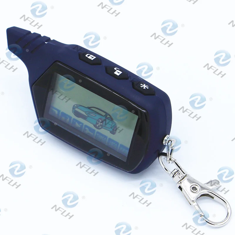 NFLH 2 полосная A61 ЖК дисплей дистанционного Управление брелок для ключей