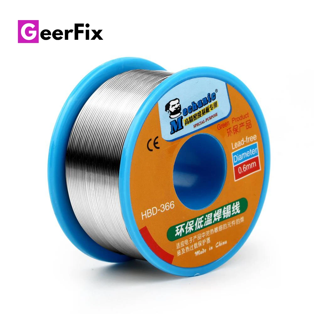 Припой в виде провода без свинца MECHANIC 100g сварочный флюс Flywire с температурой
