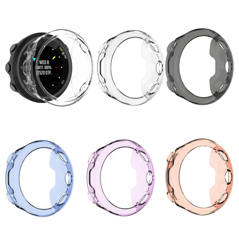 Replacement Bumper Watch Case For Garmin Forerunner 45 44.6mm TPU Protective Case Cover Shell Smartwatch Protective Case