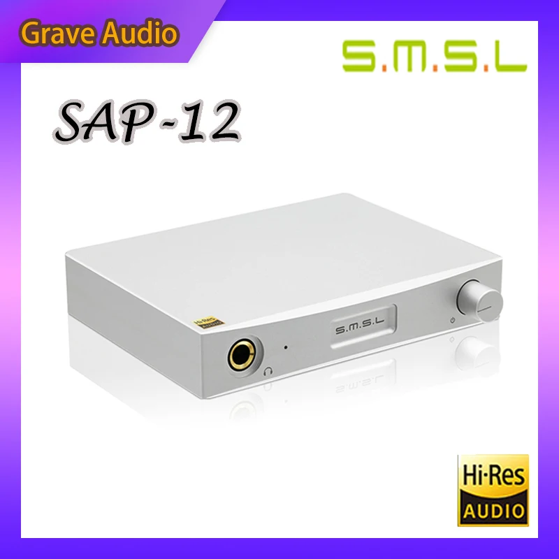 Портативный усилитель для наушников SMSL SAP-12 Hi-Fi класса A/B мощности аудио 6 35 мм
