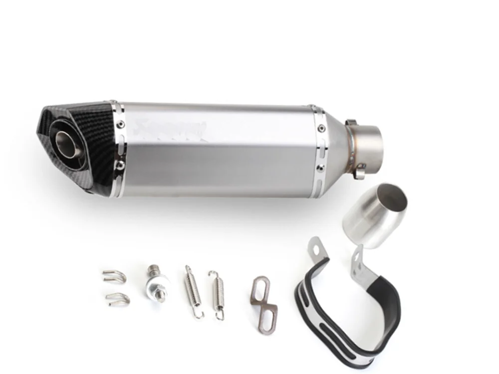 

Universal Motorcycle modified Accessories muffler exhaust pipe rear end tail throat Motocross modeling 38MM-51MM for