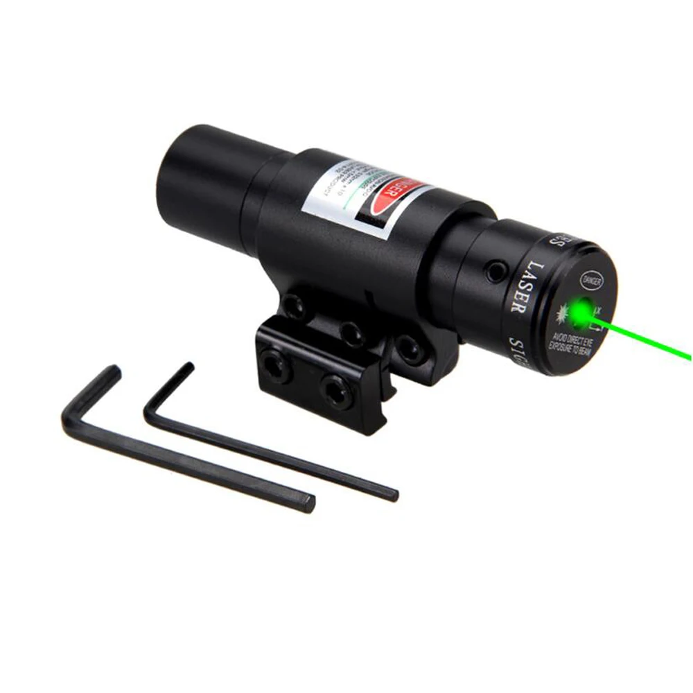 

2pcs Green Light Manual Self-Locking Infrared Laser Sight Green Dot Sight Mini Pointing Instrument Laser