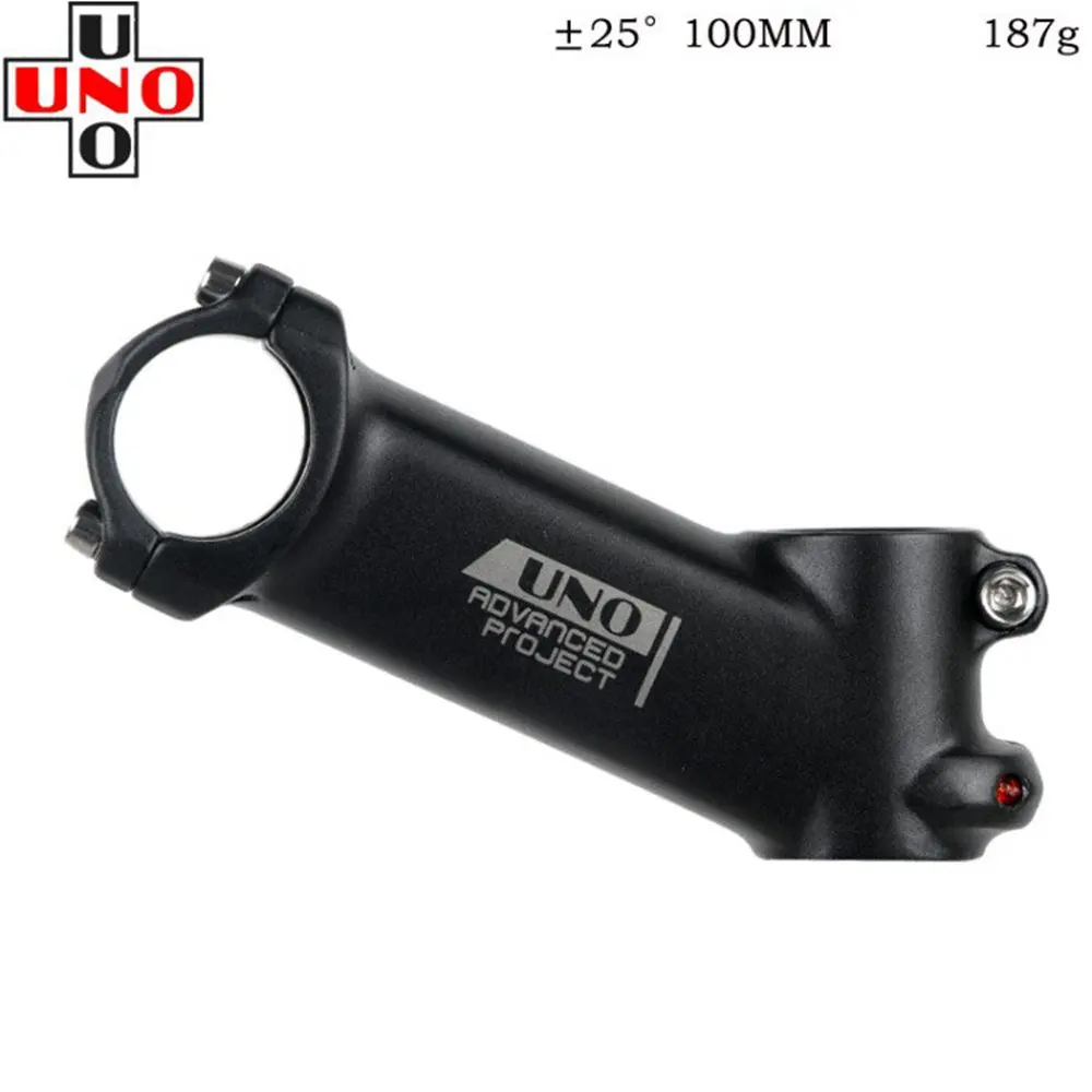 Велосипедный стержень UNO 25 градусов алюминиевый легкий руль 31 8 Руль 28 6 мм рулевая