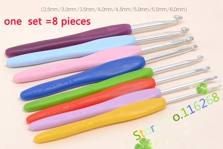 8 шт. металлические крючки для вязания t82|hook silver|needle injectorneedle flower |