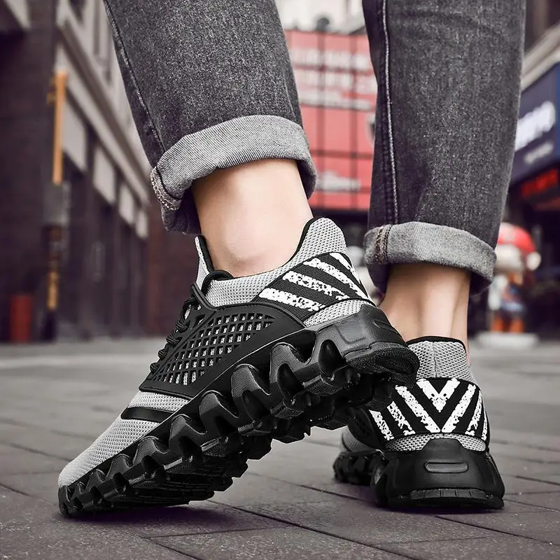 

Breathable Running Shoes Light Men's New Sports Shoes Large Size 12 Comfortable Sneakers Fashion Walking Jogging Casual Shoes