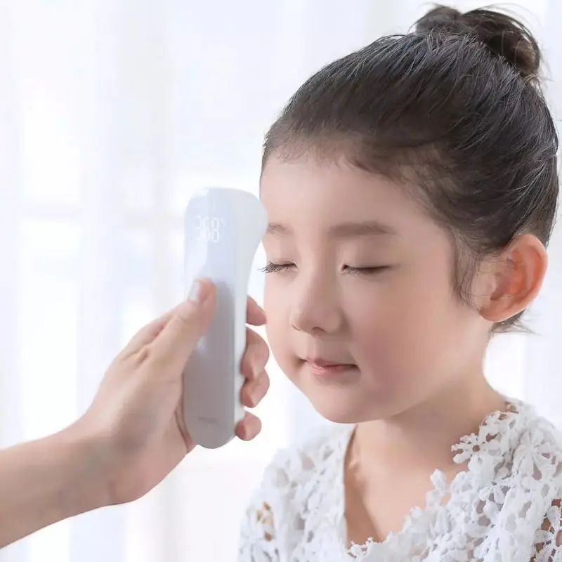 Pаспродажа Новый оригинальный термометр Xiaomi IHealth PT3, Бесконтактный измерительный термометр со светодиодным экраном, термометр для четкого чтения