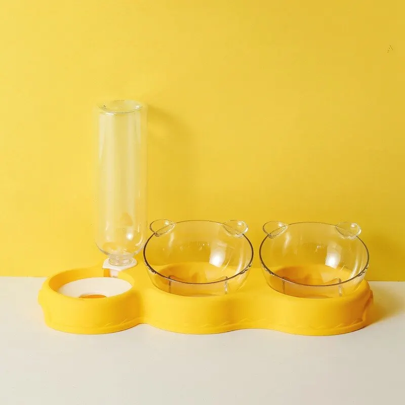 

Автоматическая кормушка для домашних животных с двойной чашей