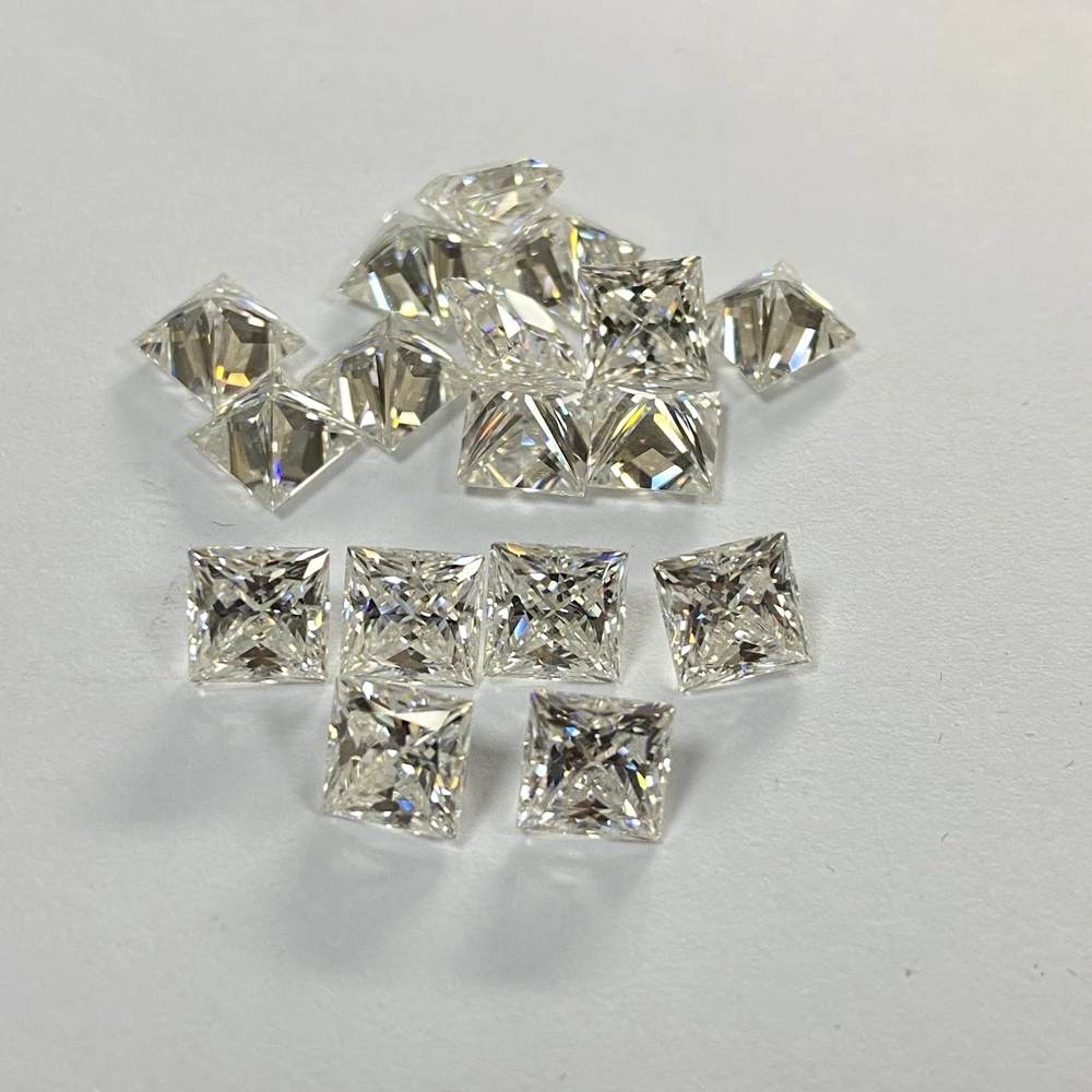 Гра D Цвет 9*9 мм камень синтетический (созданный в лаборатории) форме квадрата