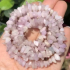 5-8 мм коэффициент естественный неправильной формы фиолетовый кунцит сподумен чипы гравий камень произвольной формы бусины для самостоятельного изготовления ювелирных изделий браслет ожерелье 32