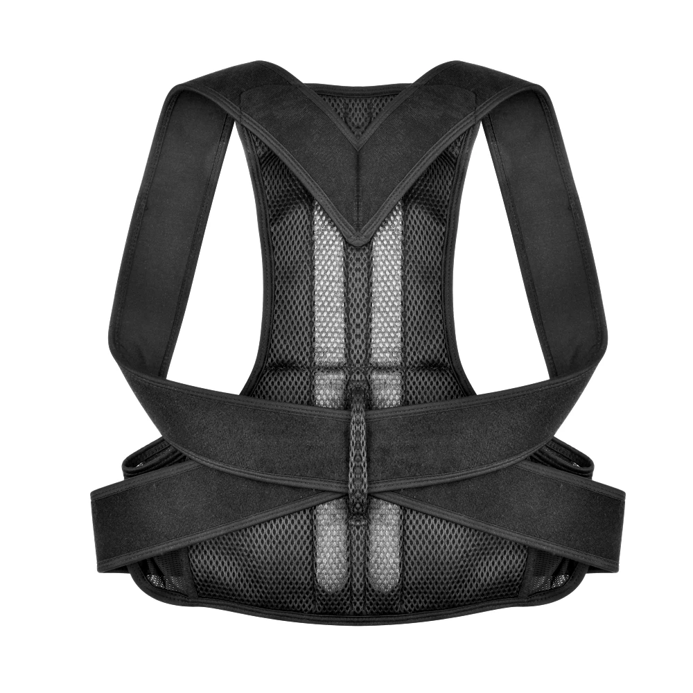 

Adjustable Posture Corrector Lower Back Support Strap Shoulder Back Pain Lumbar Posture Correction Mens Girdle Corset Brace New