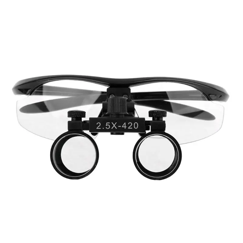 

2.5X Binocular Magnifier Dentistry Dental Glasses Loupe Goggles R9UC