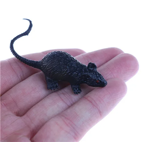 

2020 Year Gift Halloween Decor Tricks Party Plastic Rats Mouse Model Trick Toys Pranks Props Practical Gag-Funny Joke Tricky Toy