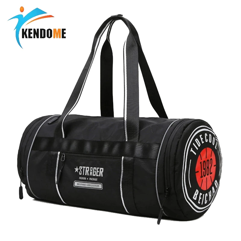 

Men Sports Fitness Bag Women Gym Handbag Waterproof Yoga Training Blosa Outdoor Swimm Travel Duffle Bag with Shoe Compartment