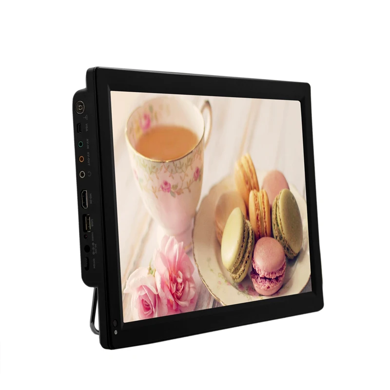 LCD TV 12V Led 14-inch Portable Digital ISDB/DVBT-2/ATSC | Электроника