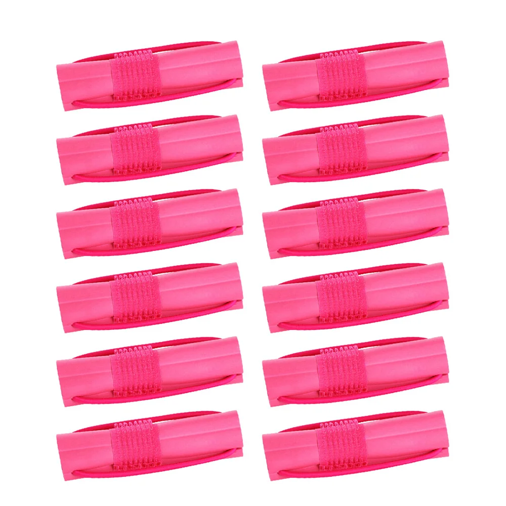 

12pcs Hair Curler Tools Sponge Self Grip Rollers Household Hair Styling Tools