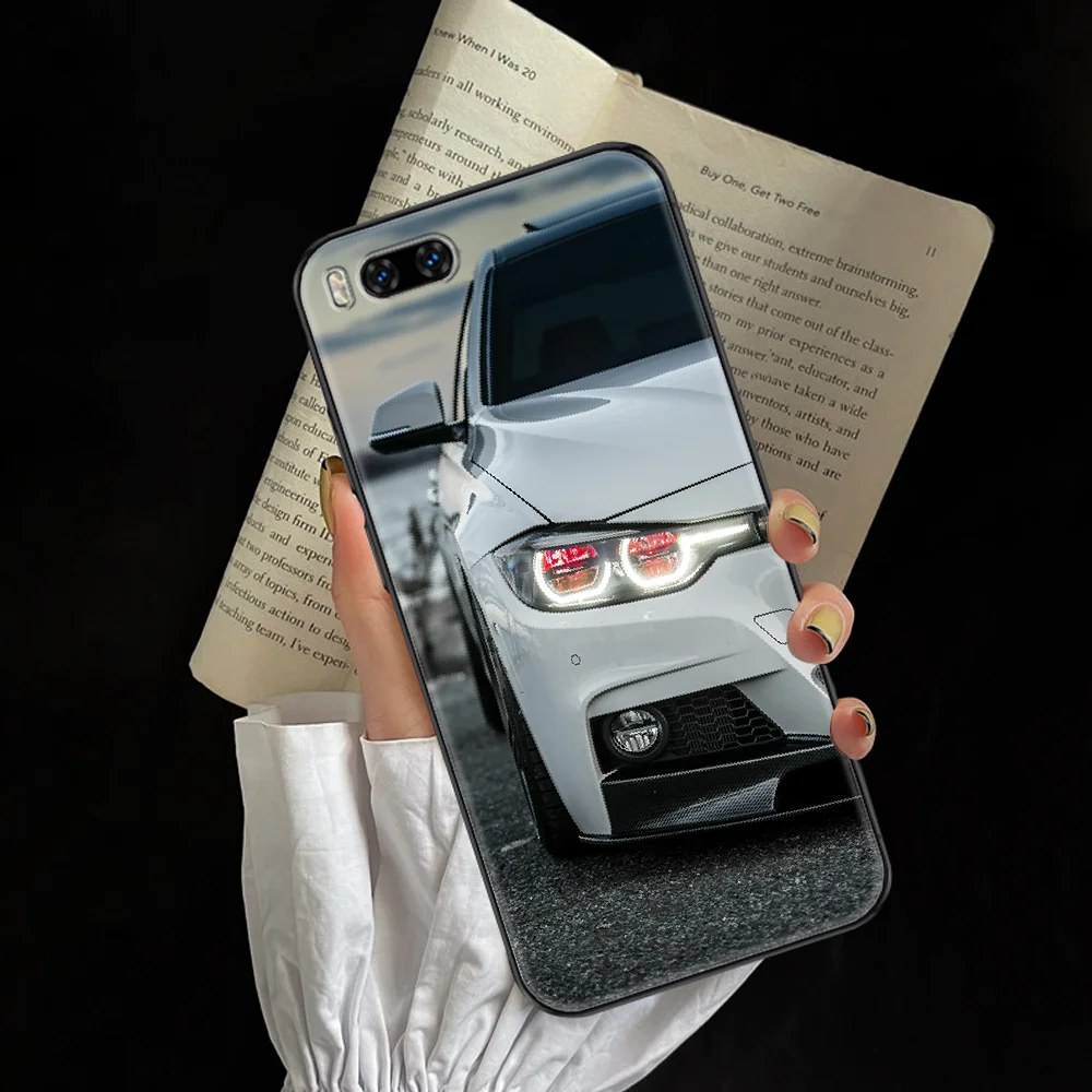 

Sports Car BMW Phone case For Xiaomi Mi Max Note 3 A2 A3 8 9 9T 10 Lite Pro Ultra black soft cell cover pretty waterproof
