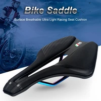 bike saddle widen surface breathable long mountain cycling saddle ultra light racing seats cushion parts for bicycle supplies