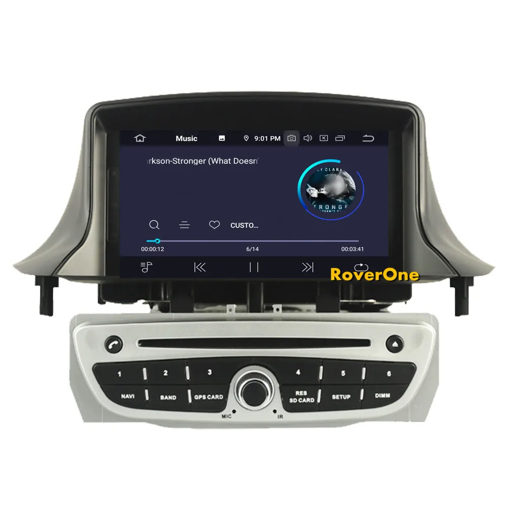 Автомобильный dvd-плеер для Renault Megane III 3 Fluence Octa Core Android 9,0 Авторадио Стерео gps навигация Мультимедийная система