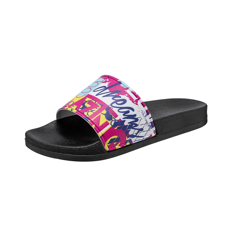 

Slippers ins female summer trend, outer wear fashion wild home student bathroom soft bottom casual indoor one-word slippers
