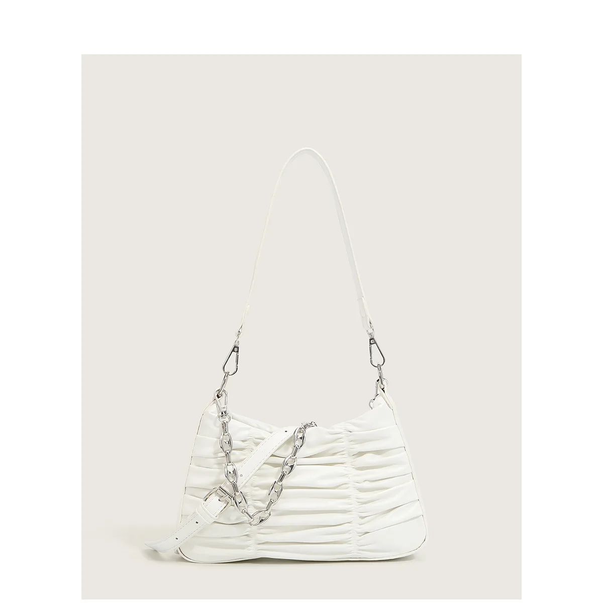 

Korean Niche Pleated Underarm Bag Women 'S 2021 New Trendy Simple All-Match This Year Popular Crossbody Small Bag Shoulder Bag