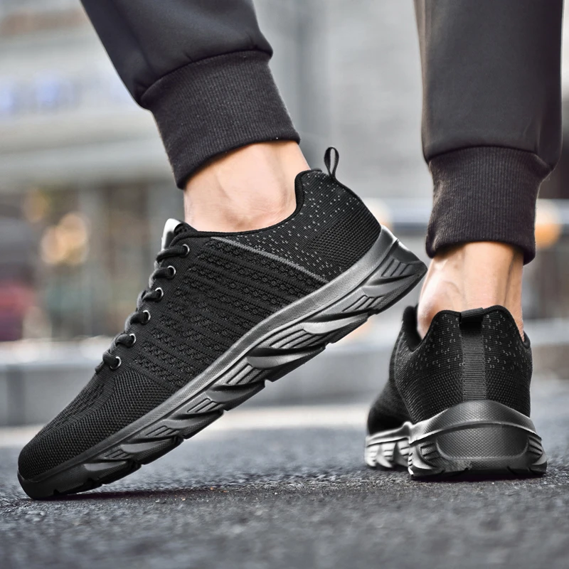Легкие дышащие мужские кроссовки летняя спортивная обувь для тренировок уличные