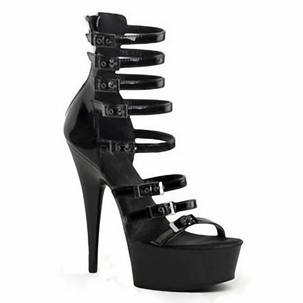 

2021 Roman fish mouth strap high heel fashion sandals women's shoes